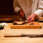 鮨 つきうだ - 煮アワビ