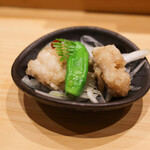 鮨 つきうだ - ハモの南蛮漬け