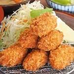 満天食堂 - 【期間限定】爆盛カキフライ定食