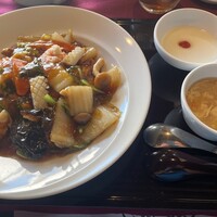 謝朋殿 仙台店 - 五目焼きそばセット