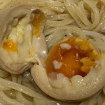 麦処 八と丁 - 味玉