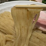 麦処 八と丁 - 昆布水つけそば