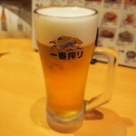 お酒・お惣菜・和食 竜田屋 - 生ビール