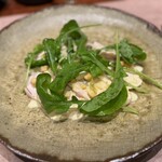 レフ アオキ - 肉メインは大山鶏むね肉のエスカロップ　ソーストンナート　ルッコラ