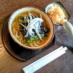 江戸そば マルノ - 冷やしなすかけ