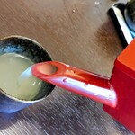 江戸そば マルノ - 蕎麦湯