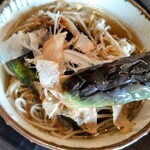 江戸そば マルノ - 冷やしなすかけ