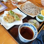 香乃庵 - もりそば小菊セット