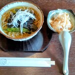 江戸そば マルノ - 冷やしなすかけ