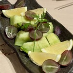 豚料理 酔狂割烹 伊達 - 本日の果実盛り合わせ