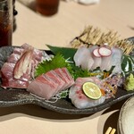 豚料理 酔狂割烹 伊達 - 刺身 盛り合わせ