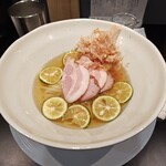 ワタリガラス - 限定の冷やし塩すだちそば