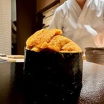 すし 良月 - 2024.8.  馬糞海胆