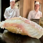 すし 良月 - 2024.8.  鱸