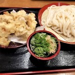 讃岐うどん 國見 - かしわざるうどん