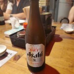 屋台安兵衛 - 餃子にはビールっしょ。