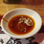 屋台安兵衛 - ラー油と胡椒