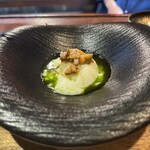 れんが亭 La Fonteとともに - ウニ卵ハーブ