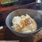 千年鮭 井筒屋 - ２杯目はおこげご飯