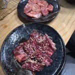 焼肉食堂たつみ - はらみとカルビ
