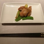 中国飯店 富麗華 - ④鶏肉のえび味噌炒め