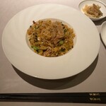 中国飯店 富麗華 - ⑤オリーブとエシャロットの炒飯
