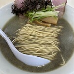 らーめんよつ葉 - 濃厚煮干ししょうゆ大盛