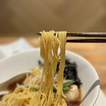 酒肴場 屯 - ツルパツ細ストレート麺