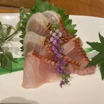 銀乃 - 金目鯛焼き霜造り