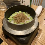 銀乃 - ちりめんじゃこと枝豆の釜飯