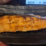 しんぱち食堂 - 厚切り銀鮭塩焼き