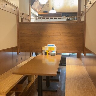 半個室席有！4～10名様まで利用可能です