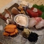 あらい - お造りの盛り合わせ