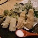 あらい - 春野菜の天ぷら盛り合わせ
