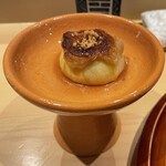 銀座 しのはら - いちじく胡麻味噌焼き
