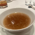 重慶飯店 麻布賓館 - フカヒレと冬瓜スープ、帆立