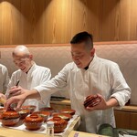 銀座 しのはら - 本日は北川さん、いらしていました