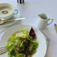 ツキ シュール ラメール - ドレッシングを追加でもらいました