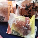 栗金糖本舗 梅屋 - どら焼き3種