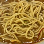 坦々麺 錦ちゃん - 麺アップ