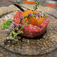 個室焼肉 牛姫 恵比寿本店 - 和牛ユッケ