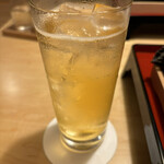 界 秋保 - 佐藤農場の梅酒ソーダ割