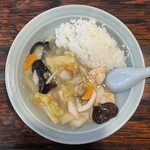 又一順 - 海鮮かけ御飯　1000円（税込）
