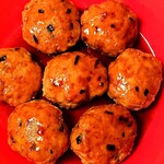 丸重商店 - たまに鶏つくねが出ます。ぜひ購入してみて！丸めて焼くだけで絶品♬