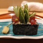 銀座 しのはら - マグロ太巻き