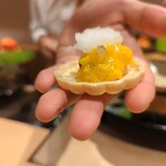 銀座 しのはら - フォアグラ真中