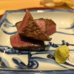 銀座 しのはら - 飛騨牛飛び牛のヒレ肉の炭火焼き