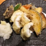 せとうち料理 春秋 - 穴子の天ぷら