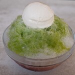 甘味喫茶 塩川 - クリーム宇治あづき