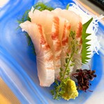 割烹 むら山 - 松ダイ刺身